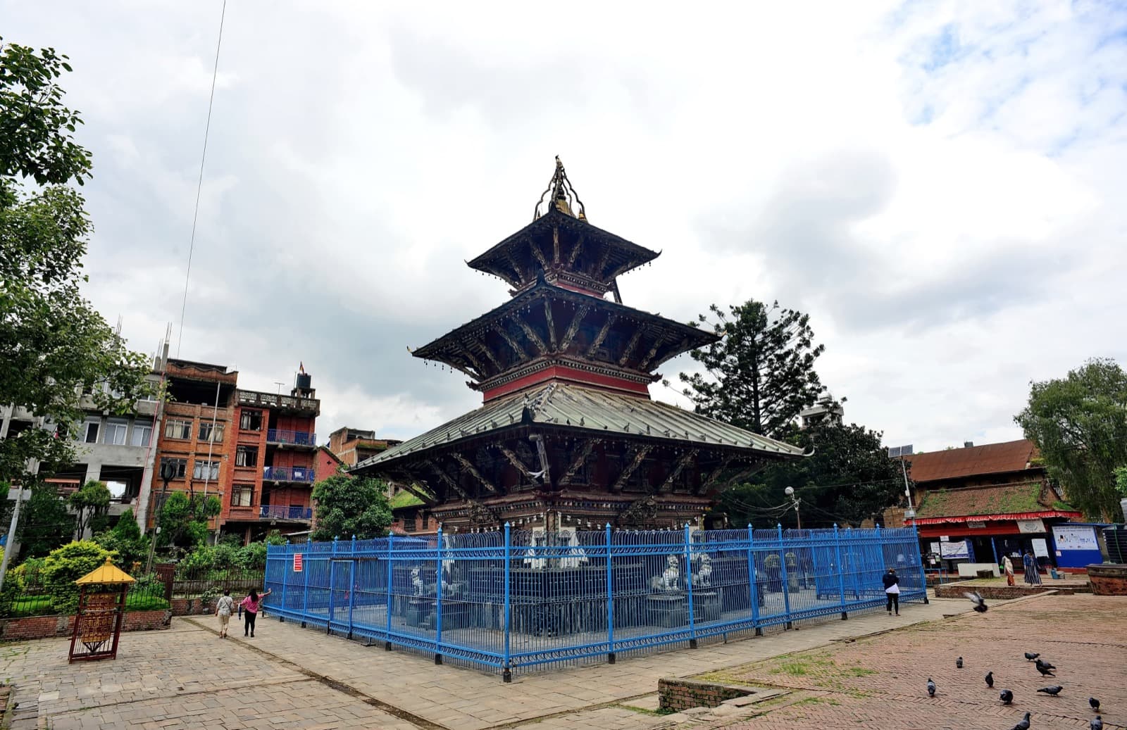 Machindra Bahal area view near Tanga Bahal in Patan