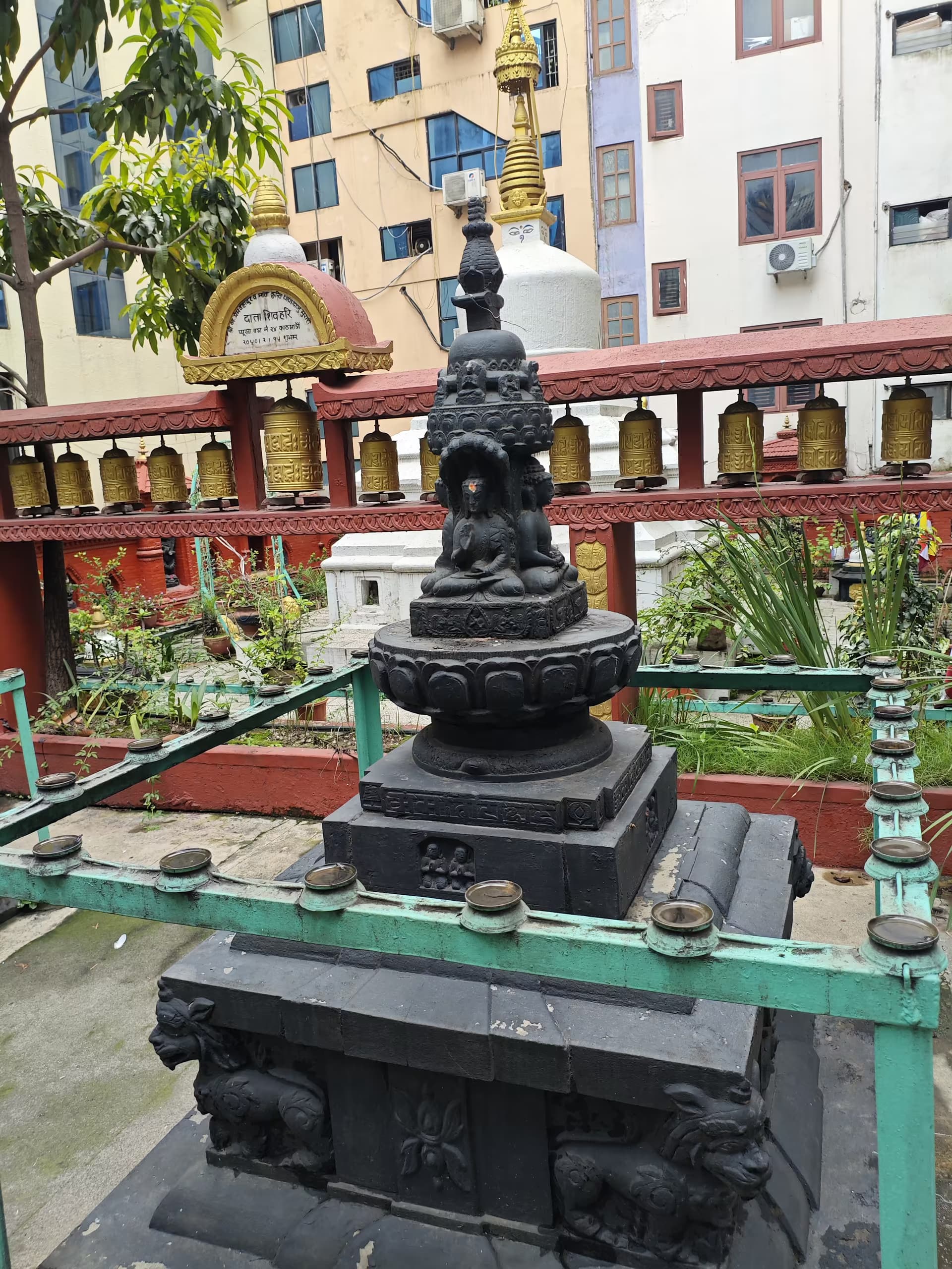 Pyukha Bahal (Ashok Chaitya Vihar), a Newar Buddhist courtyard monastery in Pyukha Tole near New Road, Kathmandu